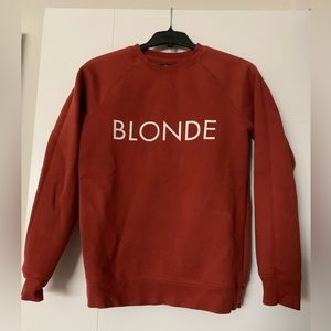 Brunette the label Blonde core crew XS/S